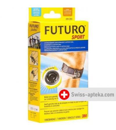 3M Futuro Custom Dial Sport Kniespange Anpassbar