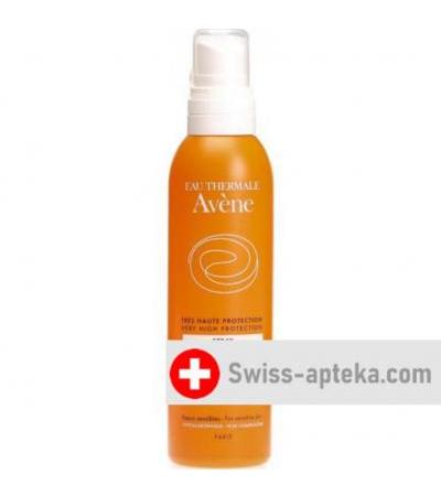 Avene Sonnenschutz LSF 50+ спрей 200мл