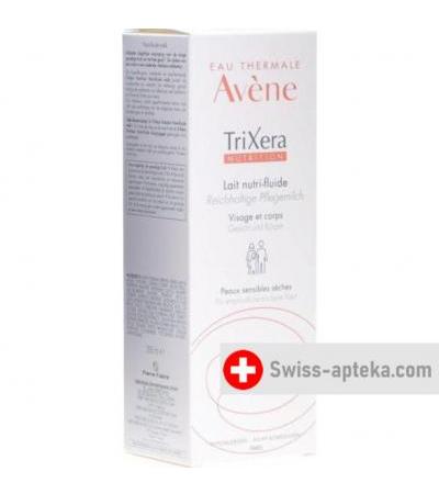 Avene Trixera Reichhaltige Pflegemilch Fhd 200мл