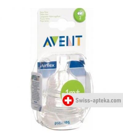 Avent Philips Tee Sauger 2 Loch Silikon 2 штуки