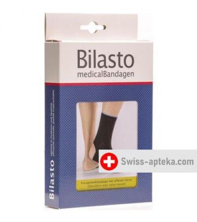 Bilasto Fussgelenkbandage Ferse Offen размер XL Schwarz/Blau