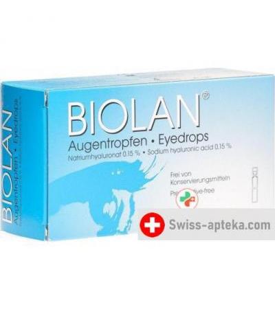 Biolanкапли для глаз 60 Monodosis 0.35мл