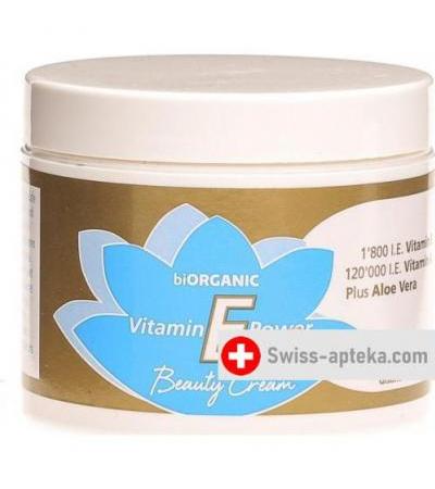 biOrganic Vitamin E Power Beauty крем 120мл