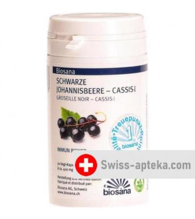 Biosana Schwarze Johannisbeere Plus в капсулах 410мг 70 штук