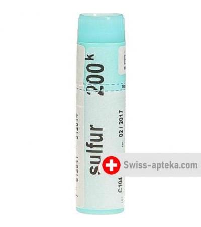 Boiron Sulfur шарики 200 K 1 доза