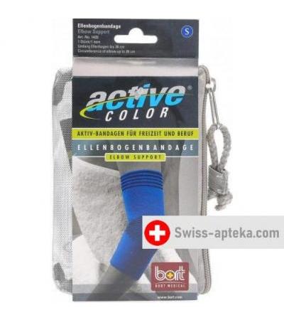 Bort Aktive Color Ellenbogenbandage размер S -26см Blau