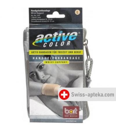 Bort Aktive Color Handgelenkbandage размер L +19см телесный цвет