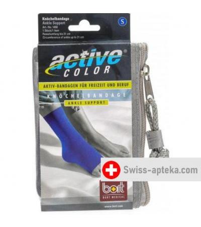 Bort Aktive Color Knochelbandage размер S -21см Blau