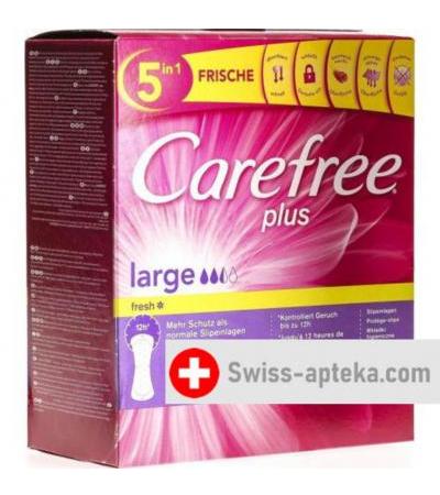 Carefree Plus Large Fresh Slipeinlagen 48 штук