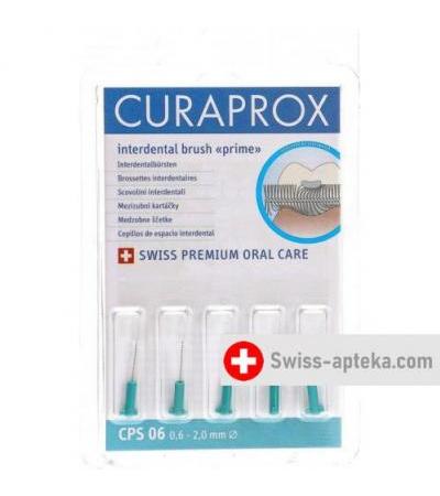 Curaprox CPS 06 Prime Burste Turkis 5 штук