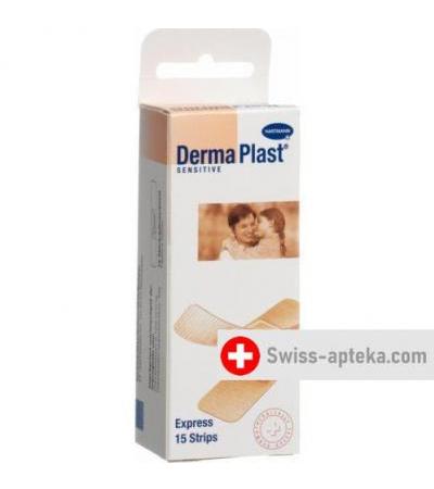 Dermaplast Sensitive Express 15 пластырей