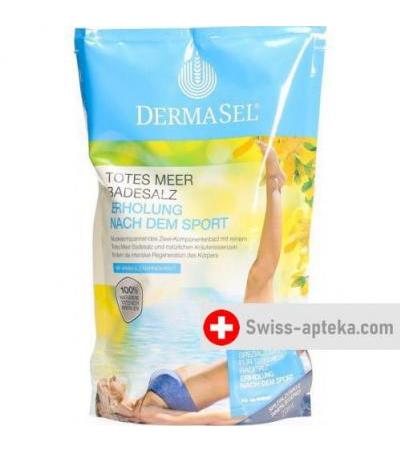 DermaSel Badesalz Erholung nach dem Sport 400г +20мл