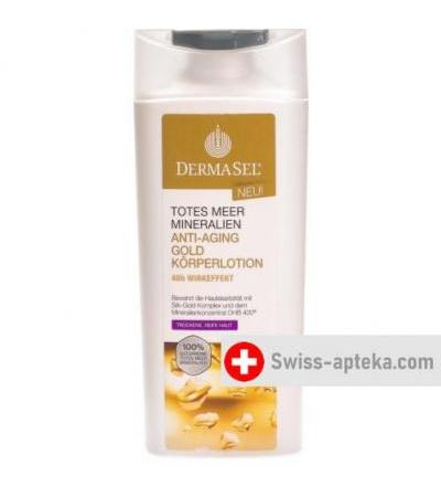 DermaSel Korperlotion Anti-Aging Gold 250мл