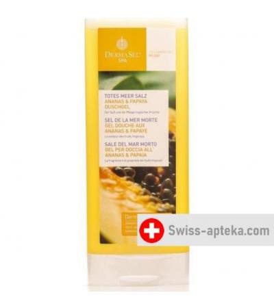 DermaSel SPA Totes Meer Salz Ananas & Papaya гель для душа 150мл
