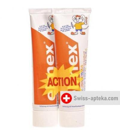 Elmex Kinder зубная паста 2x 75мл