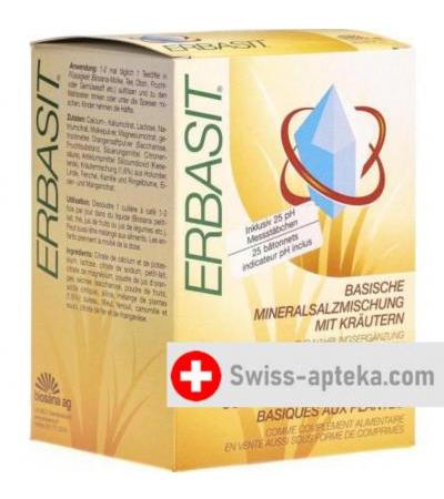 Erbasit basische Mineralsalz-Mischung mit Krautern Glas 240г