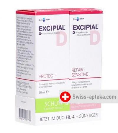 Excipial Protect Repair крем Sensitiv Duo 2x 50мл