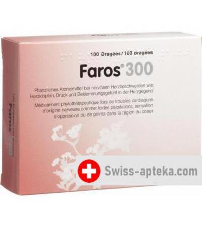 Фарос 300 мг 100 драже