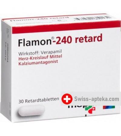 Фламон 240 мг 30 ретард таблеток