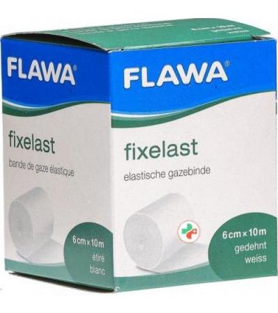 Flawa Fixelast марлевый бинт 10мX6см Weiss