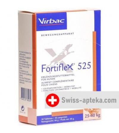 Fortiflex Futtererganzung в таблетках, 525мг Hunde 30 штук