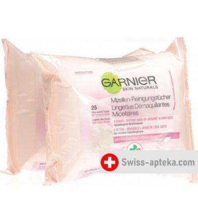 Garnier Nat Micellar Reinigungstuech Duo 2x25 St