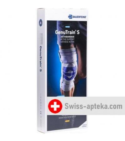 GenuTrain S активная повязка Knie размер 4 Rechts Titan