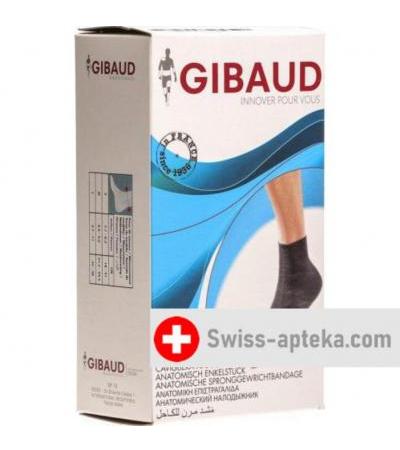 Gibaud Sprunggelenkbandage Anat L 25-28см schwarz