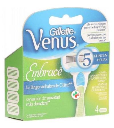 Gillette Venus Embrace Damenrasierer Ersatzklingen 4 штуки