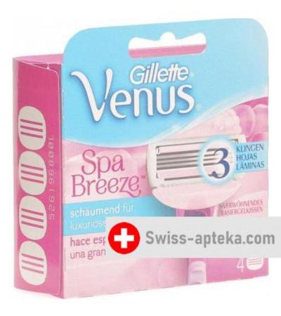 Gillette Venus Spa Breeze Ersatzklingen 4 штуки