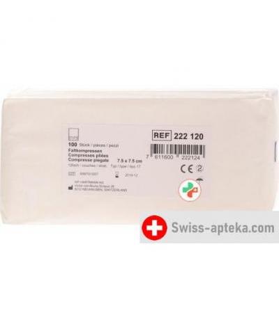 IVF Faltkompressen Typ 17 12-fach 7.5x7.5см 100 штук