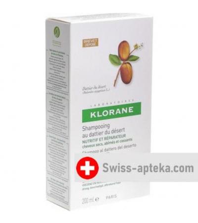 Klorane шампунь с Wustendattel 200мл
