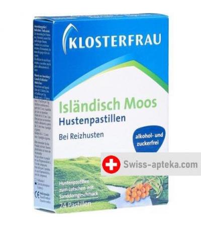 Klosterfrau Islaendisch Moos Pastill Sanddo 24 штуки
