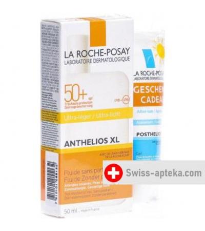 La Roche-Posay Anthelios Fluid 50+ 50мл+posthel 40мл