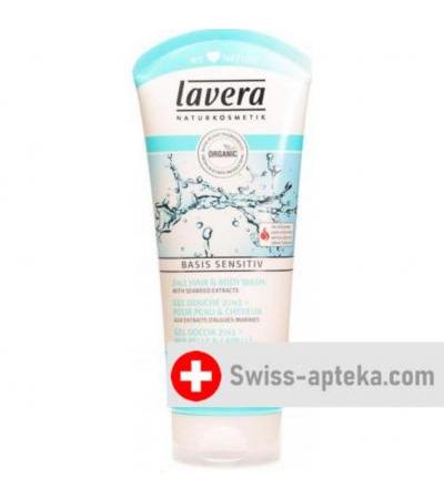 Lavera 2in1 Haar-Duschshamp Basis Sensitiv 200мл