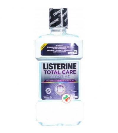 Listerine Total Care ополаскиватель для полости рта Sensitive 500мл