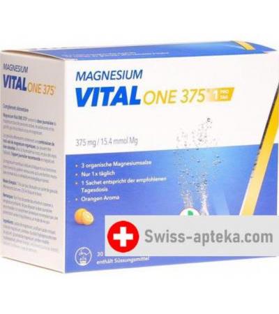 Magnesium Vital One Brausegranulat в пакетиках 30 штук