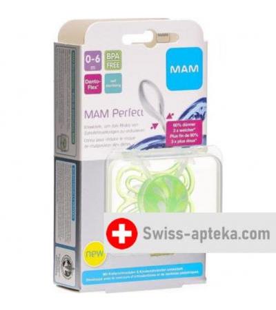 MAM Perfect Nuggi 0 bis для 6-месячных