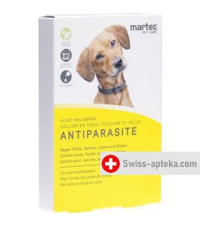 Martec Pet Care Vlies-Halsband Antiparasite Hunde
