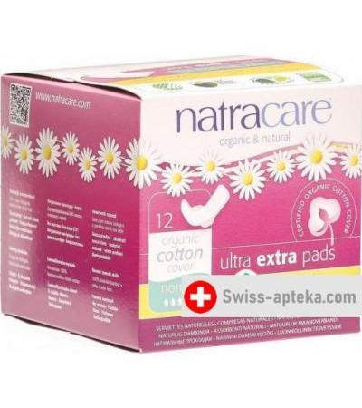 Natracare Damenbinden Flugel Ultra Ext Nor 12 штук
