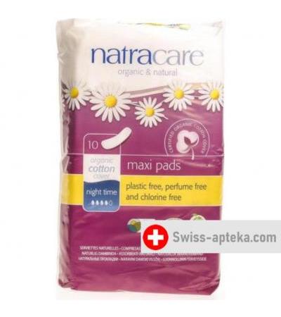 Natracare Maxi-Binden Nacht 10 штук