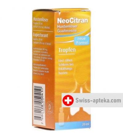 Neocitran Hustenloeser капли (neue Formel) 20мл