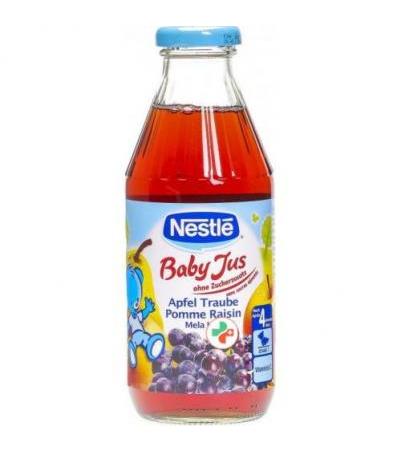 Nestle Baby Jus Apfel Traube для 4-месячных 5dl
