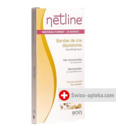 Netline Kaltwachsstreifen Korper 18 штук