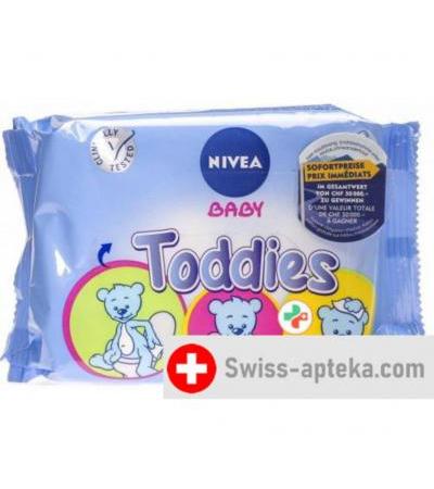 Nivea Baby Toddies влажные салфеткиRefill 60 штук