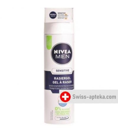 Nivea Men Sensitive Rasiergel 200мл