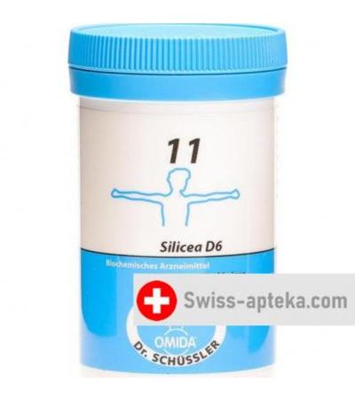 Omida Schussler Nr .11 Silicea в таблетках, D6 100г