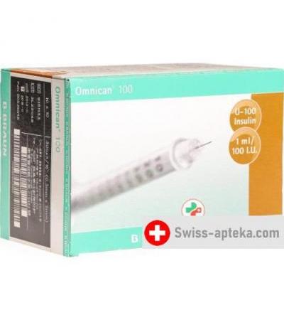 Omnican Fine Penkanulen 0.25x8мм 31г 100 штук