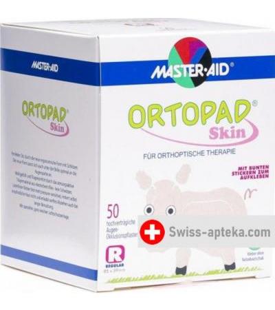 Ortopad Occlusionspflaster Regu Skin Ab 4j 50 штук