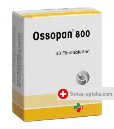 Оссопан 830 мг 40 таблеток покрытых оболочкой